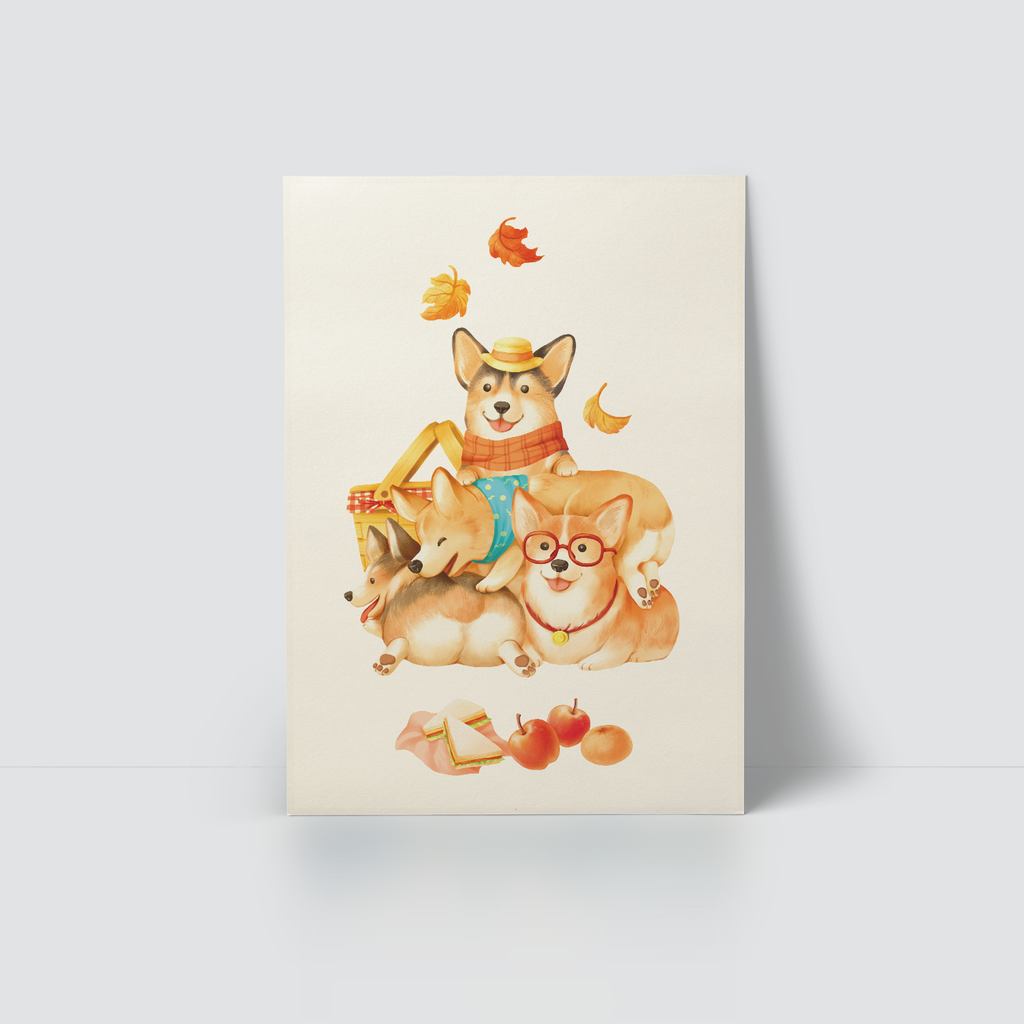 THE LOVELY CORGI - PICNIC