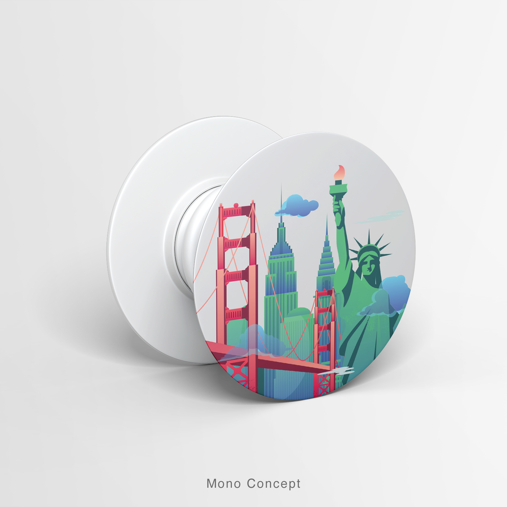 COLORFUL BOARDING PASS - USA