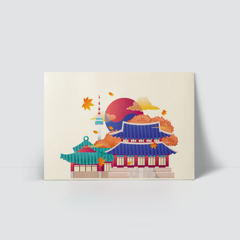 COLORFUL BOARDING PASS - KOREA
