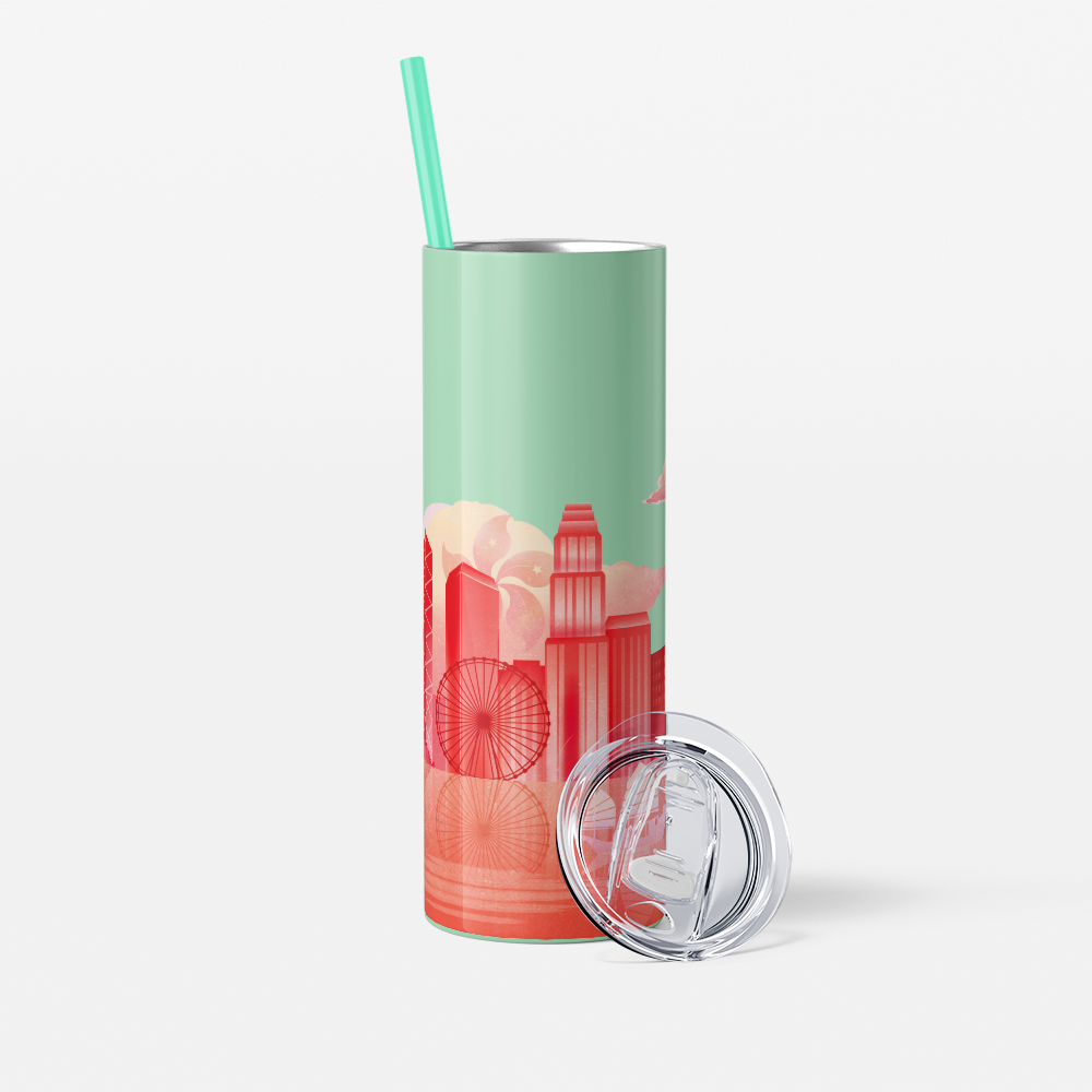 COLORFUL BOARDING PASS - HONGKONG