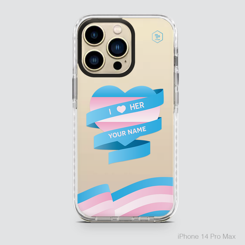 PRIDE RAINBOW - LOVING MESSAGE - BLUE
