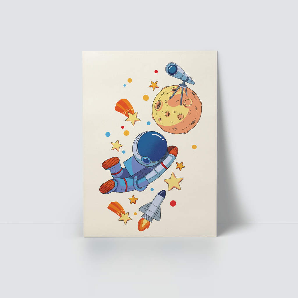 ASTRONAUT - FLOATING IN THE AIR