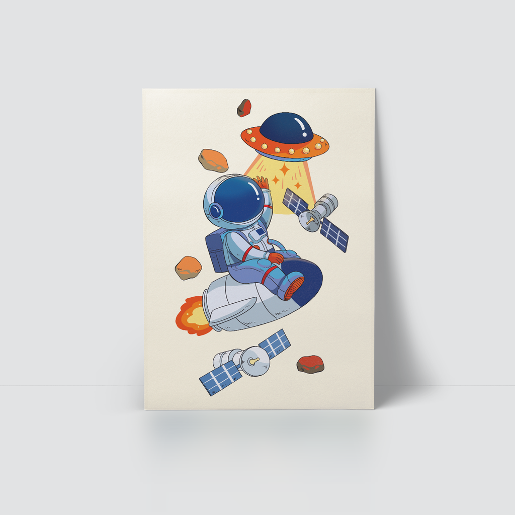 ASTRONAUT - FLYING AROUND