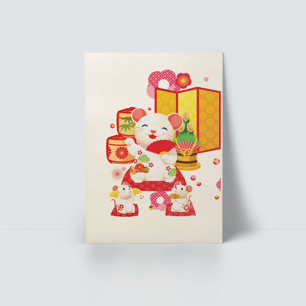 FORTUNE RAT - CHUỘT CẦU PHÚC