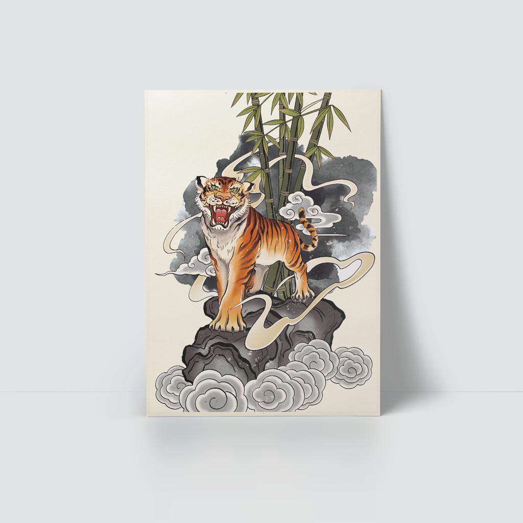 HOẠ HỔ PHONG NIÊN - MÃNH HỔ SƠN LÂM