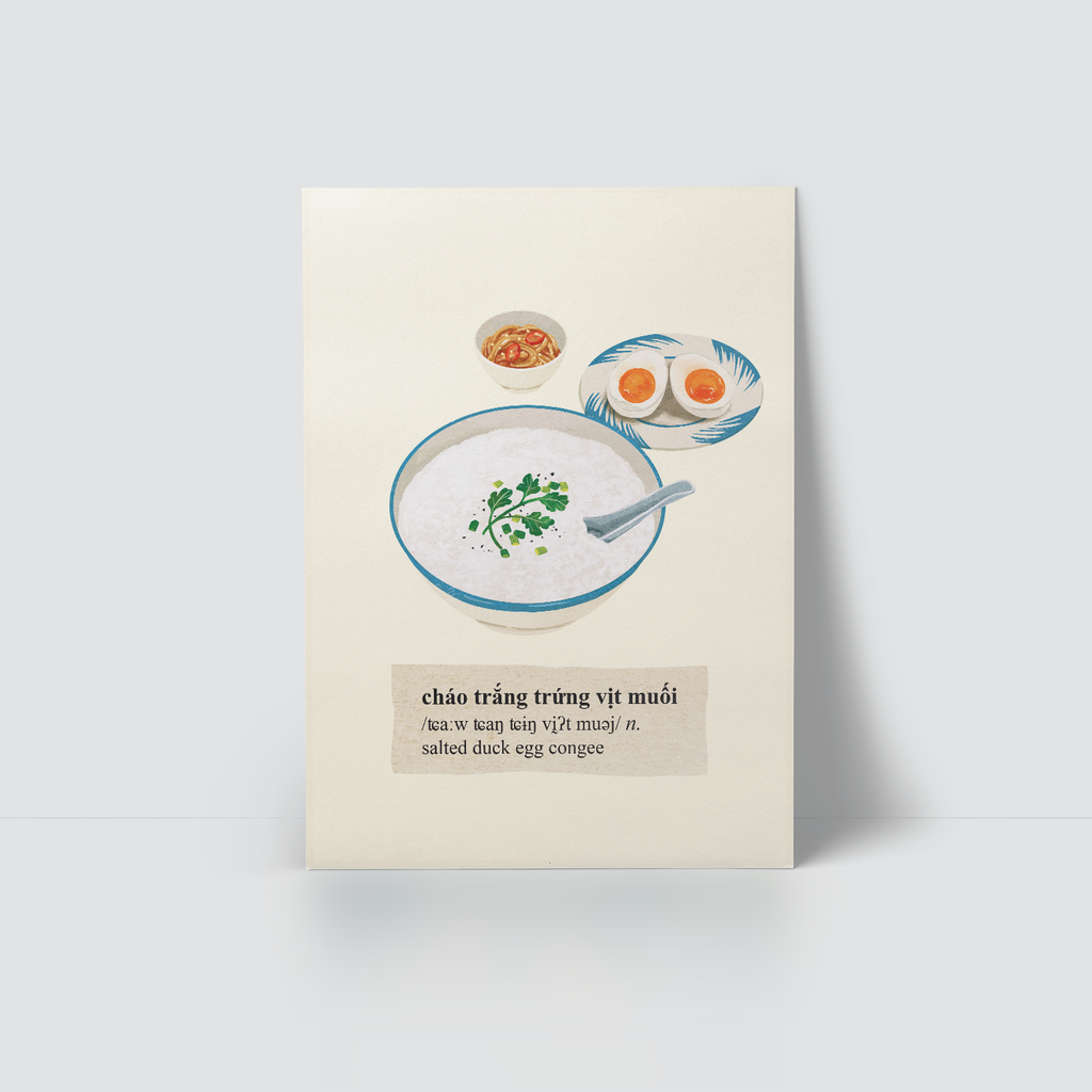 VIỆT NAM ƠI - CHÁO TRẮNG HỘT VỊT MUỐI