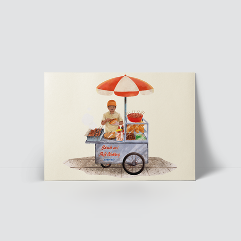 MY BELOVED VIETNAM -  XE BÁNH MÌ THỊT NƯỚNG