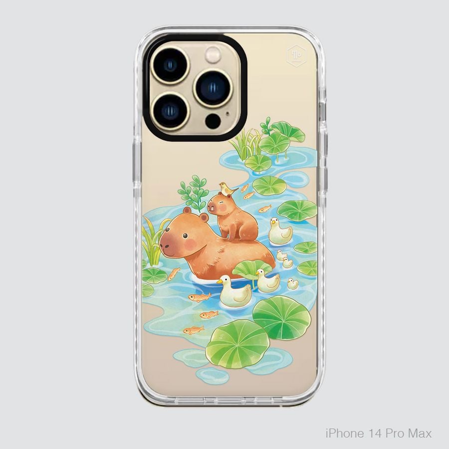 CAPYBARA - PEACEFUL LAKE