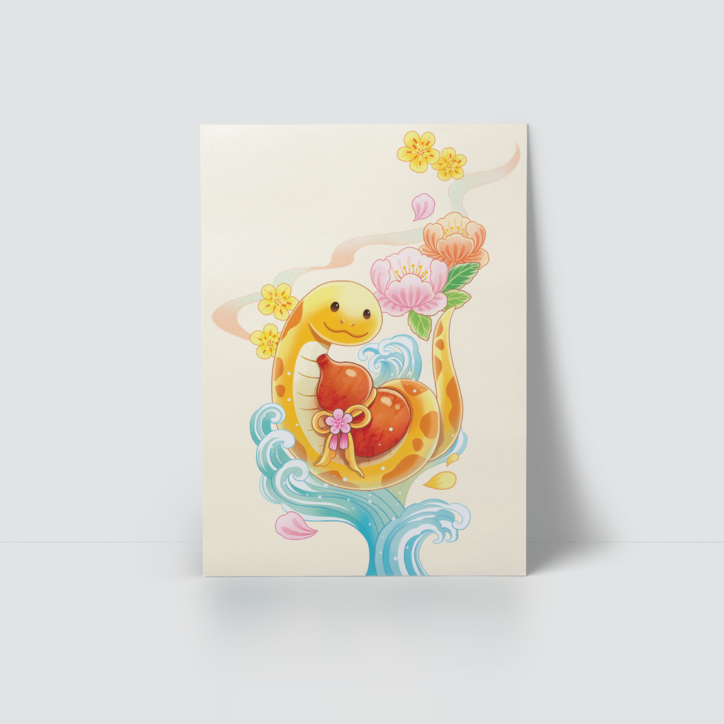 SNAKE IT OFF - LUCKY GOLDEN SNAKE