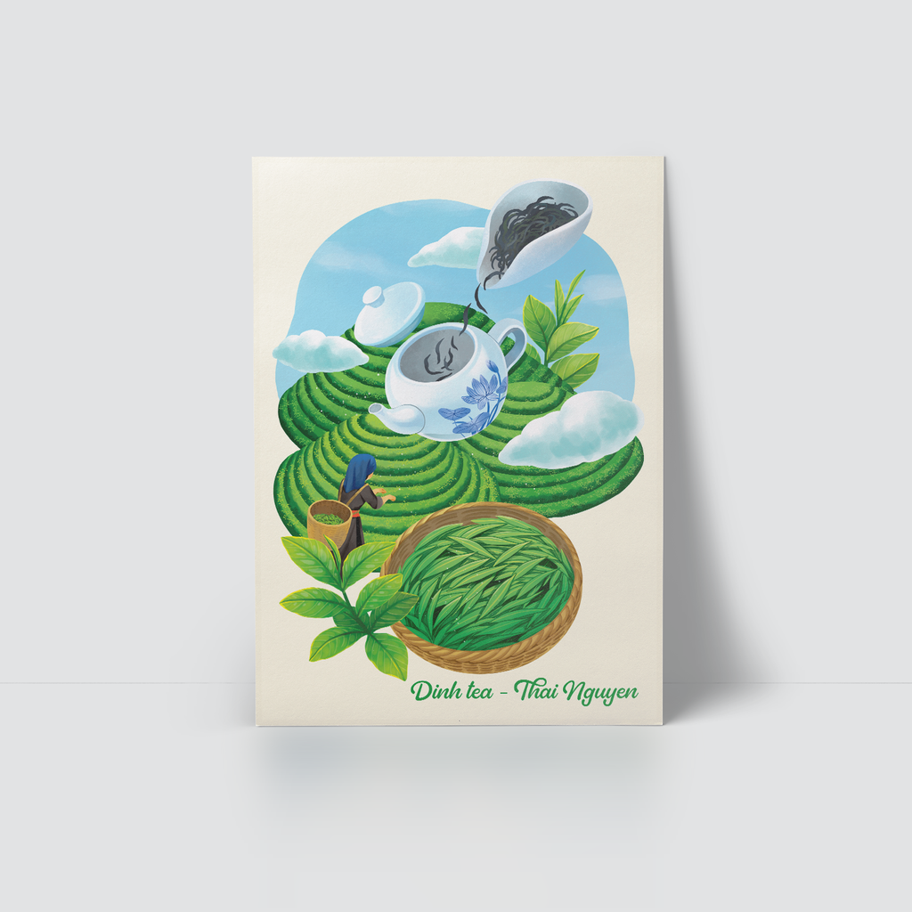 TEA IS OUR LOVE LANGUAGE - DINH TEA