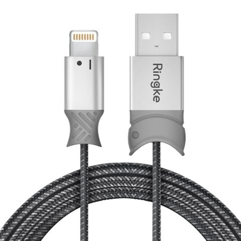 SMART FISH CHARGING CABLE 1.2M LIGHTNING - DÂY CÁP SẠC