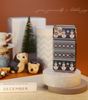 MERRY CHRISTMAS - DARK BLUE WOOL