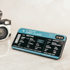 COLORFUL BOARDING PASS - KOREAN AIR