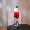 KOI - BLACK FISH AND RED SUN
