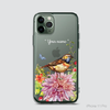 BIRDS AND FLOWER (PURPLE)