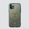 SACRED GEOMETRY METALLIC - MERKABA