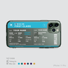 COLORFUL BOARDING PASS - KOREAN AIR