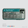 COLORFUL BOARDING PASS - CATHAY PACIFIC
