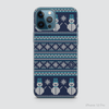 MERRY CHRISTMAS - DARK BLUE WOOL