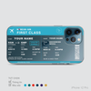 COLORFUL BOARDING PASS - KOREAN AIR