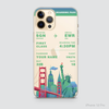 COLORFUL BOARDING PASS - USA
