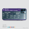 COLORFUL BOARDING PASS - THAI AIRWAYS