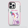FUNNY UNICORN - DRINKING BEER