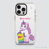 FUNNY UNICORN - DRINKING COFFEE