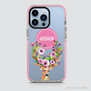 FLORAL - DEER AND FLOWERS