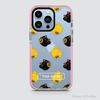 MANEKI NEKO - PATTERNS (BLACK & YELLOW)