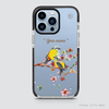BIRDS AND FLOWER (YELLOW)