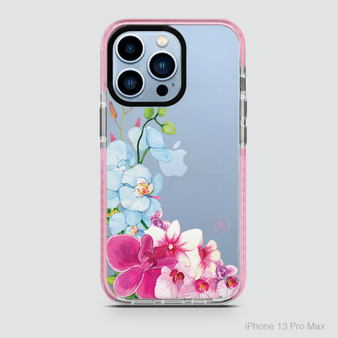 ELEGANT ORCHID - BLUE & PINK
