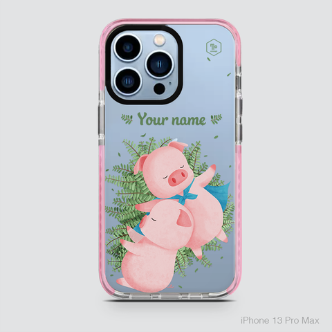 PIG COUPLE - SLEEPING