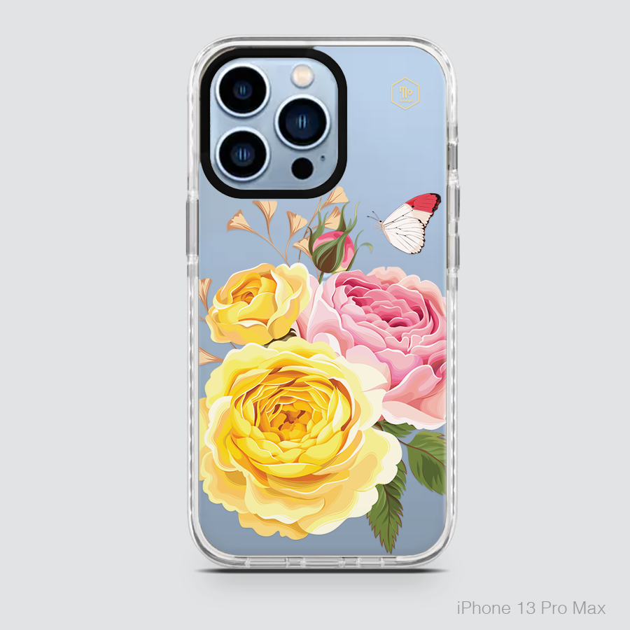 IT'S FEMININE IT'S ROSE - PINK & YELLOW ROSES