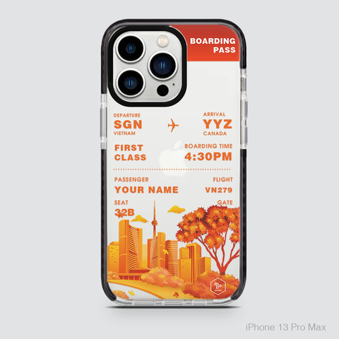 COLORFUL BOARDING PASS - CANADA
