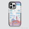 COLORFUL BOARDING PASS - TAIWAN