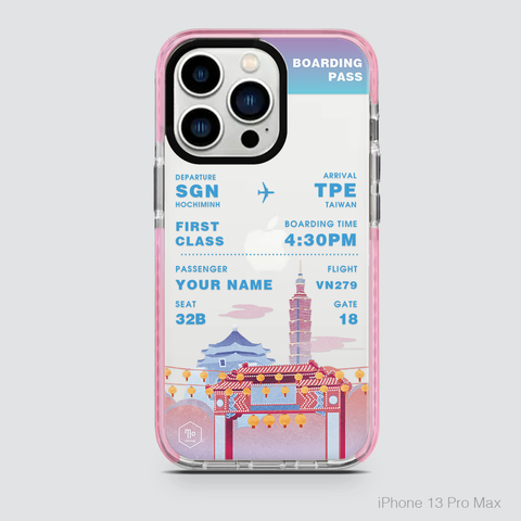 COLORFUL BOARDING PASS - TAIWAN