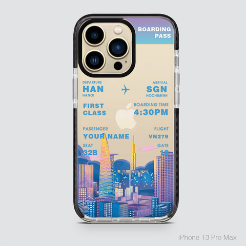 COLORFUL BOARDING PASS - SÀI GÒN