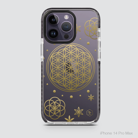 SACRED GEOMETRY METALLIC - THE FLOWER OF LIFE