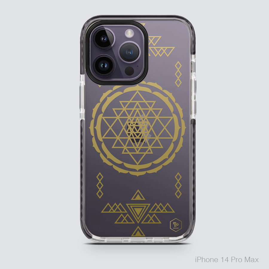 SACRED GEOMETRY METALLIC - SRI YANTRA