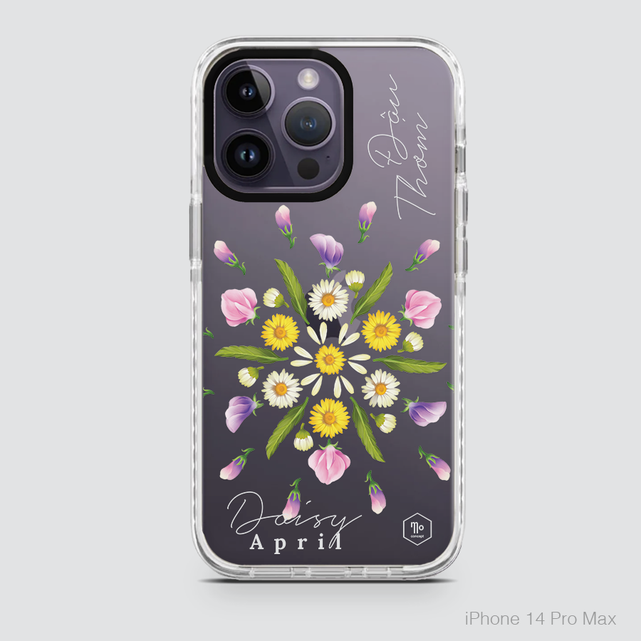 BIRTH FLOWER MANDALA - CÚC DẠI & ĐẬU THƠM