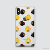 MANEKI NEKO - PATTERNS (BLACK & YELLOW)