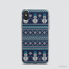 MERRY CHRISTMAS - DARK BLUE WOOL