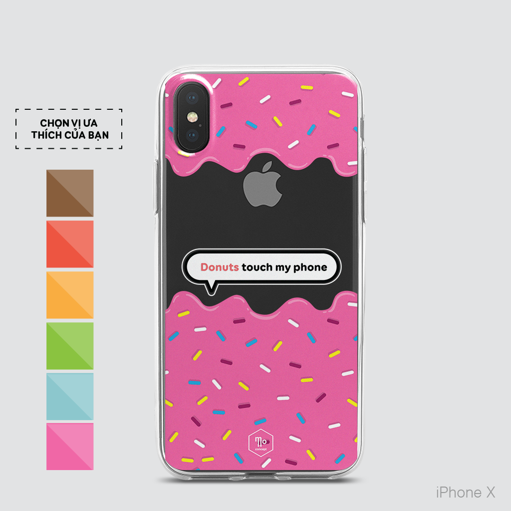 DONUTS WILL MAKE YOU HAPPY - PINK CREAM