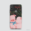 PIG COUPLE - KISSING
