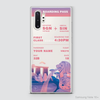 COLORFUL BOARDING PASS - SINGAPORE
