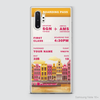 COLORFUL BOARDING PASS - AMSTERDAM