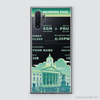 COLORFUL BOARDING PASS - BELGIUM