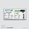 COLORFUL BOARDING PASS - BAMBOO AIRWAYS