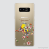 BIRDS AND FLOWER (YELLOW)